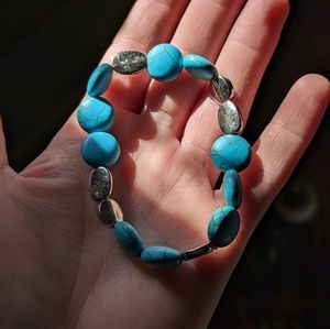 Turquoise stretch bracelet